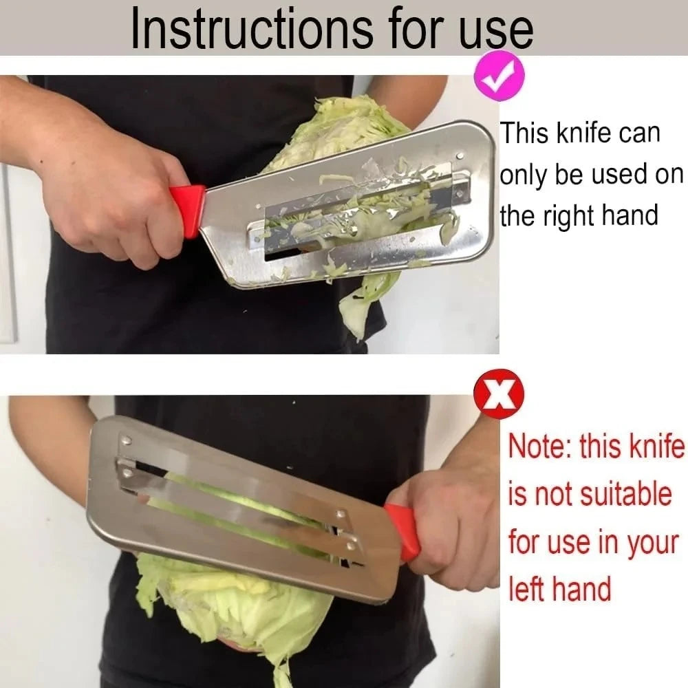 “SteelSlice Multifunction Vegetable & Cabbage Cutter”