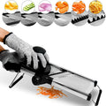 SteelSlice Adjustable Mandoline Slicer”