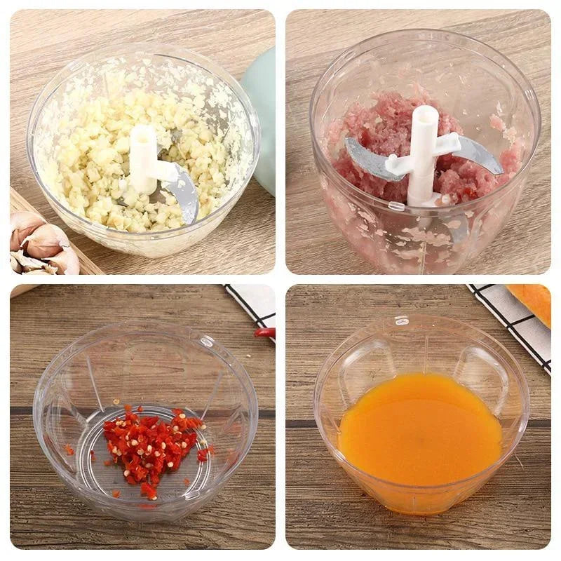“QuickCrush Manual Veggie & Meat Chopper