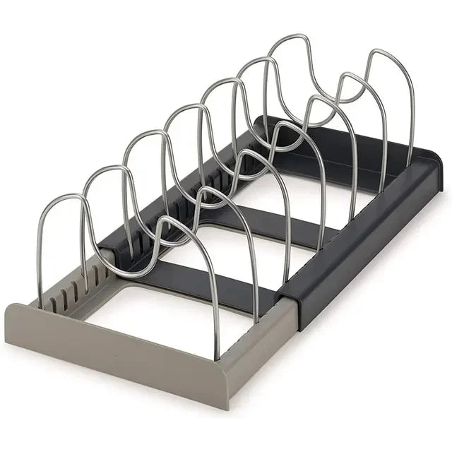 FlexRack Expandable Cookware & Lid Organizer”