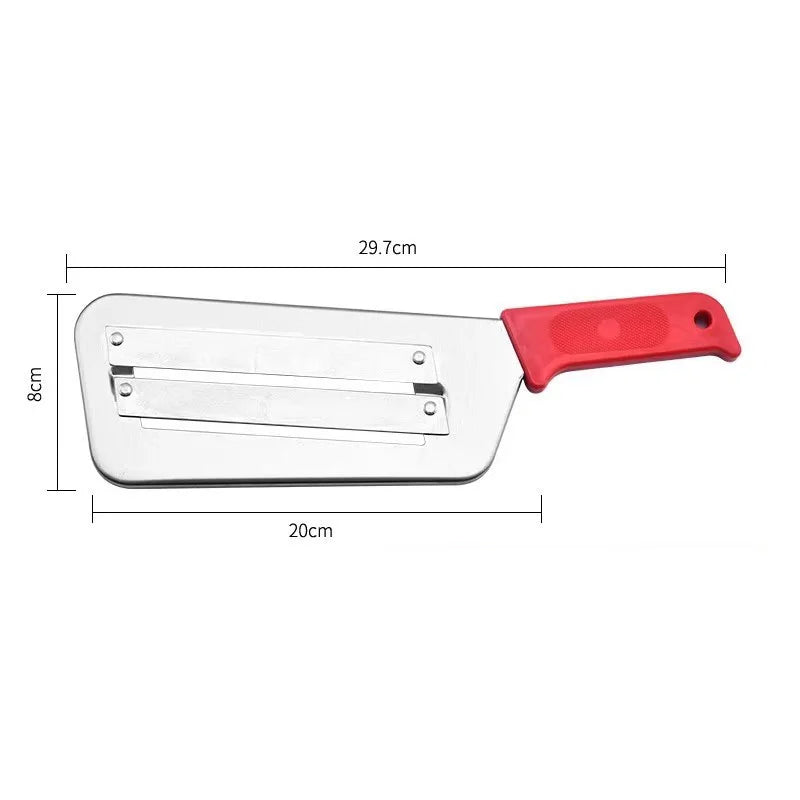 SteelSlice Double‑Blade Cabbage Slicer”